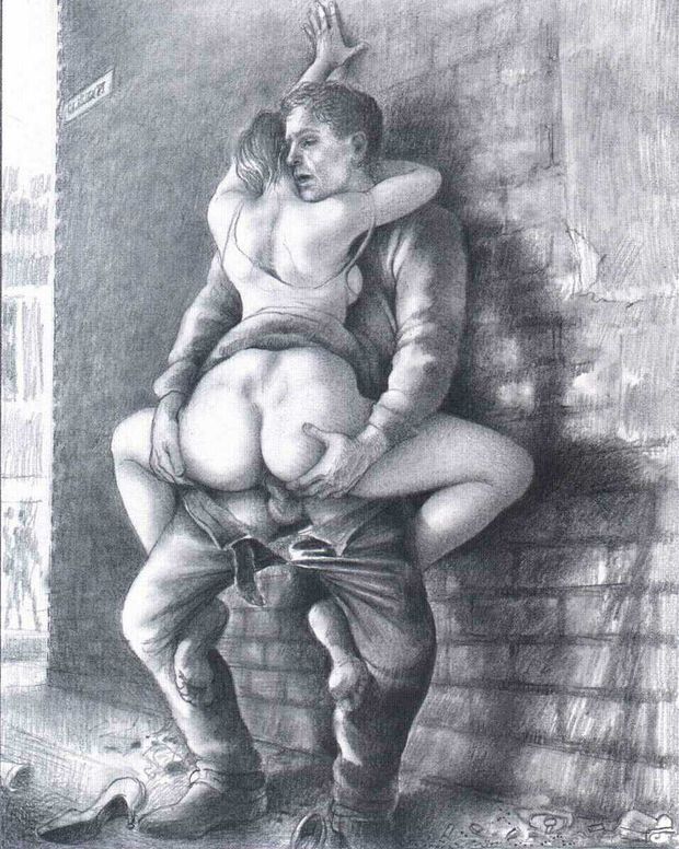 Sex In Art - Quickie in the alley