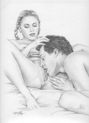 Sex In Art - Braids and cunnilingus