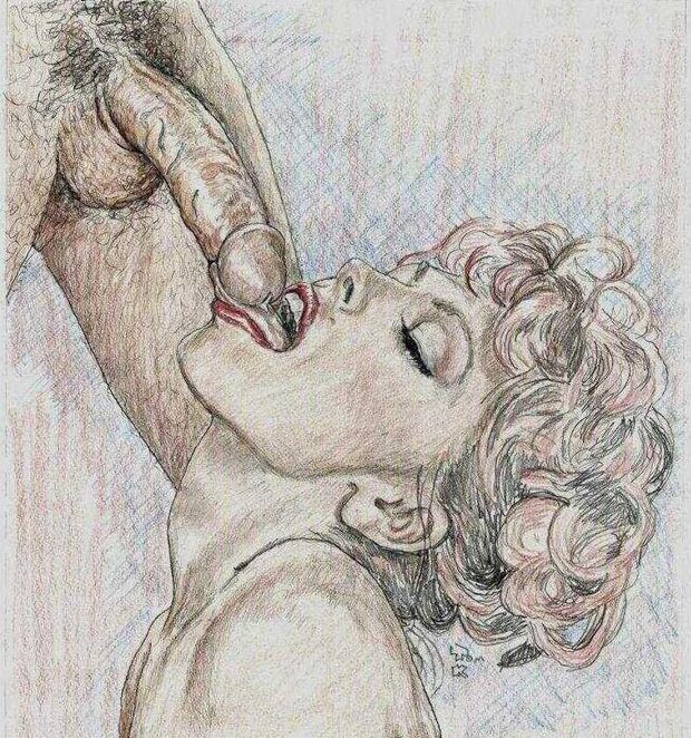 Sex In Art - Mouthful after fellatio