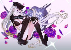 bishamon_(noragami) bra cleavage el-zheng heels noragami open_shirt pantsu thighhighs