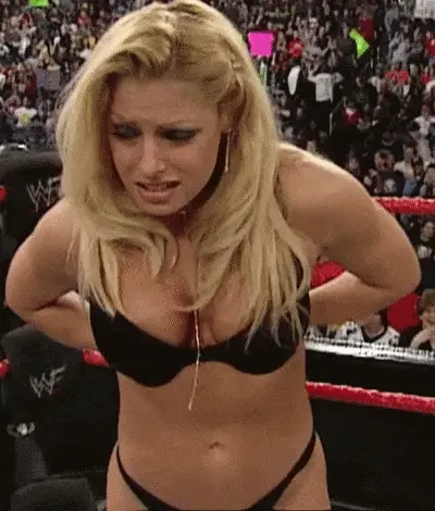 Trish Stratus -12/75 -5'4''- 38-25-37''-36D-Bra -125lbs -7.5-Shoe, Retired Wrestler, Seriously Wet Cunnilingus! -Yum! Yum!