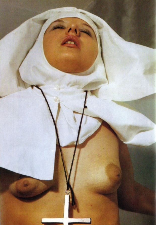 Nun in habit