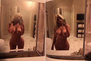 Kim Kardashian's Black Bar pic UNCENSORED