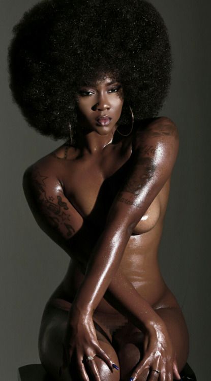 Foxy black woman