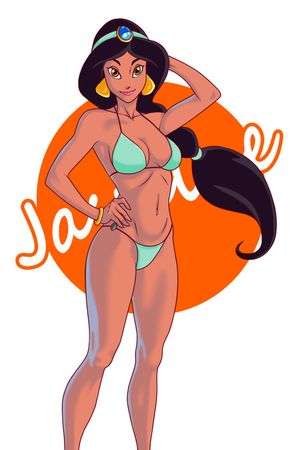 Princess Jasmine bikini.