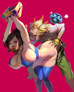 Mei Ling doggystyle with Junkrat