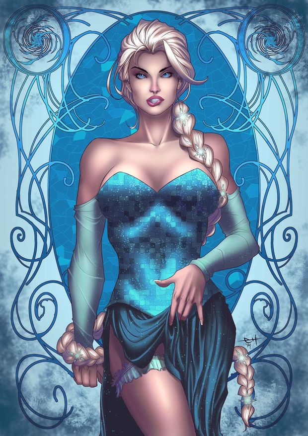 Frozen-Queen-Elsa cover