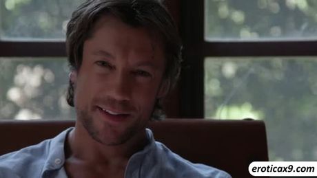 A wild and erotic with blonde babe Lana Rhoades in the couch