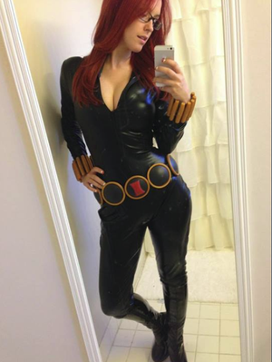Black Widow cosplay