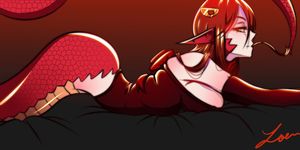 miia (monster musume no iru nichijou) drawn by loen-lapae