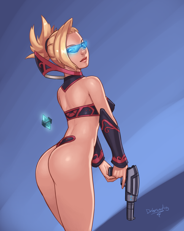 Vanessa Vegas darkroom pose