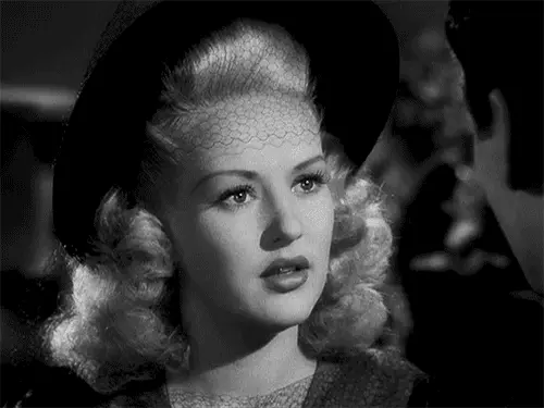 Betty Grable  -  5'4''- Cali. Babe.....Ruled As Pin-Up Babe......Passed 1973