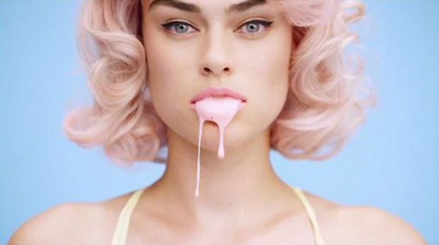 My cum is thick and strawberry flavored.  Sluts love it.