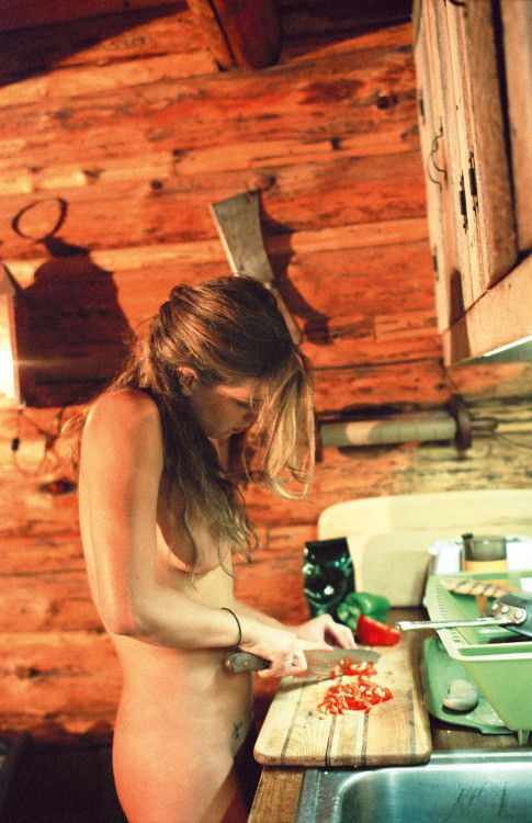 nude around the house