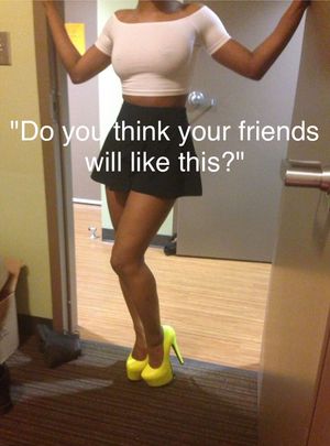 When wife go to friend