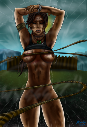 Lara whip by HissatsuNeko