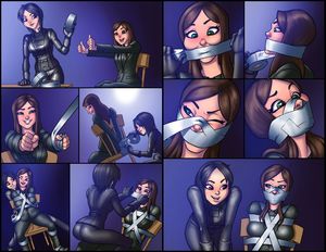 Commission: Two-page Tape Job by SneakAttack1221