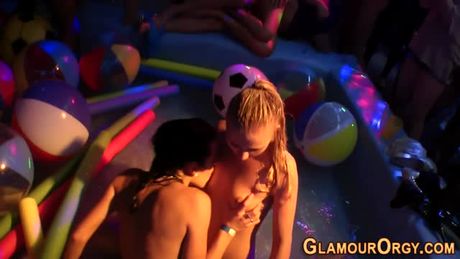 Party slut facialized