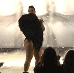BBW runway model GIF