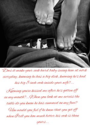 He loves her feet and she loves big cocks