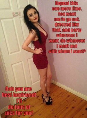 Kinky dress for kinky idea