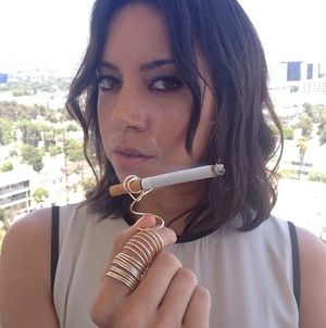Aubrey Plaza - 6/84 - 5'6''- Very Hot!......Hang'n 2016...not weed.