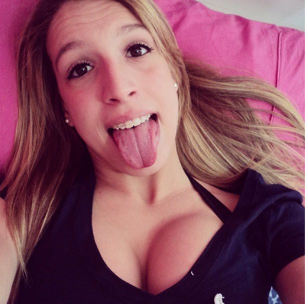 Cum on braces