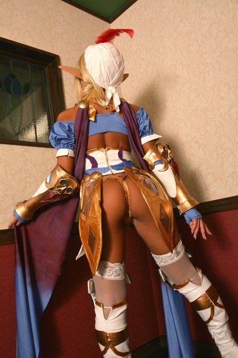 Nonsummerjack (Non) as Dark Elf from Bikini Warriors