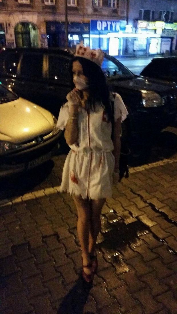 Scary slutty nurse