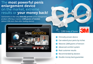 SizeGenetics Penis stretcher
