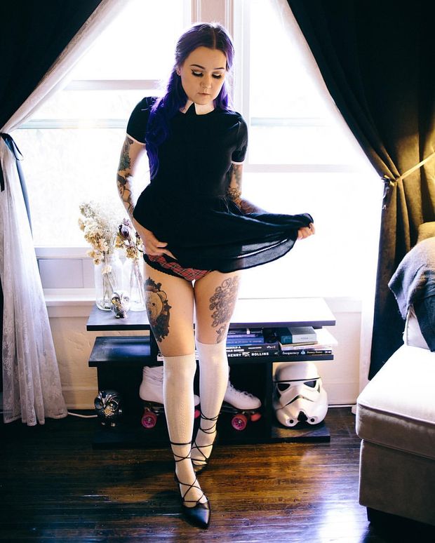 Tattooed babygirl