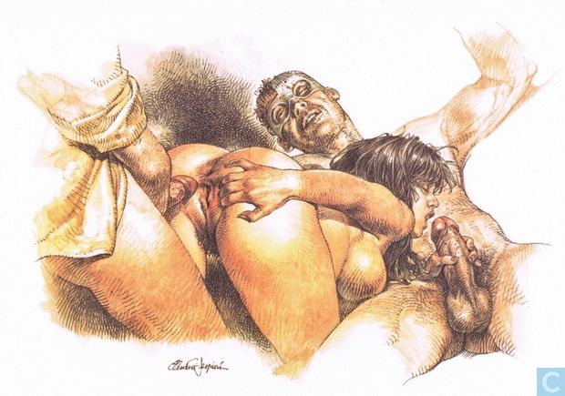 Sex In Art - Druuna in a threesome