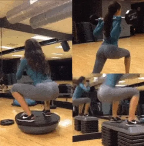 bending over