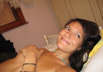 Hot teen fucks and takes selfies