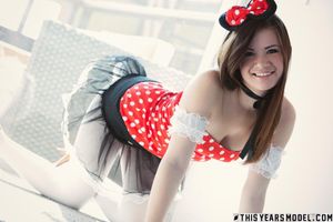 Alison Rey as Minnie Mouse