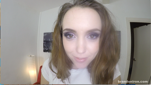 4K ZOE DOLL swallows BRANDON IRON pic 3