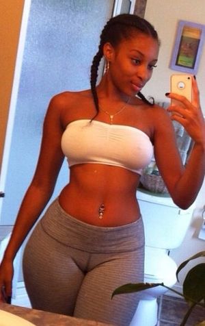 Adorable sizzling ebony