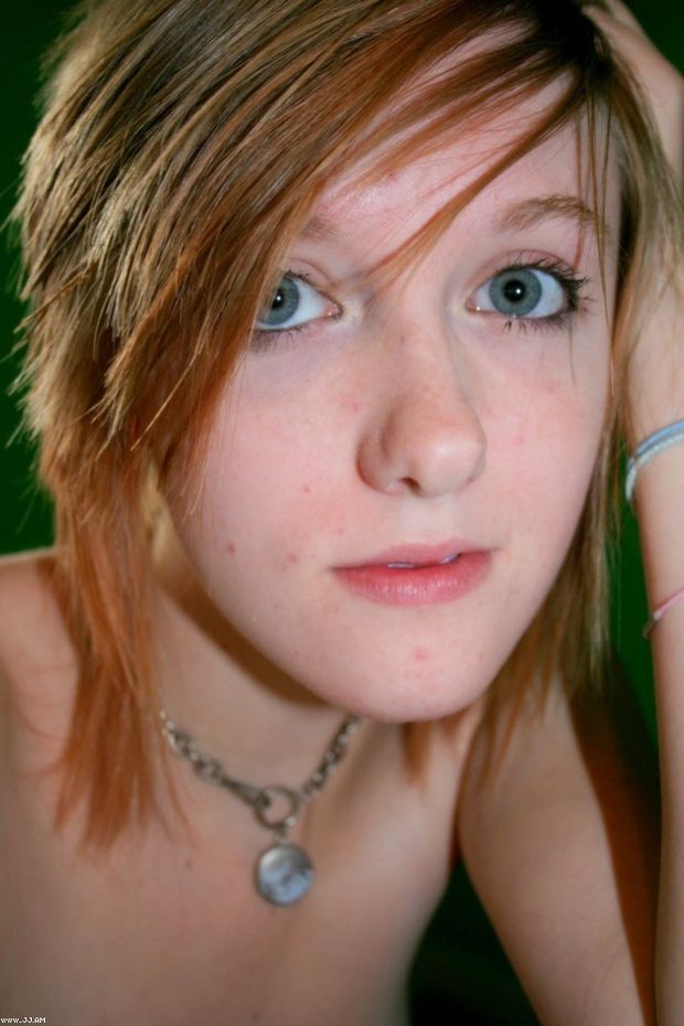 skinny redhead
