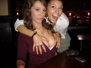 boob grab