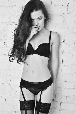 hot teen seducing the camera