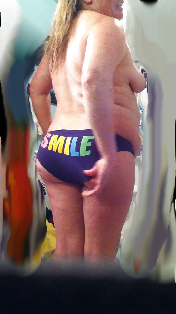 Smile!!  You're on Candid Cum Here
