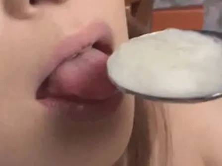 spoonful of cum
