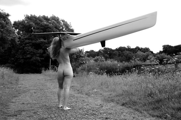 i'd help her carry the boat, as long as i can stand behind her and fantasize about her nude butt