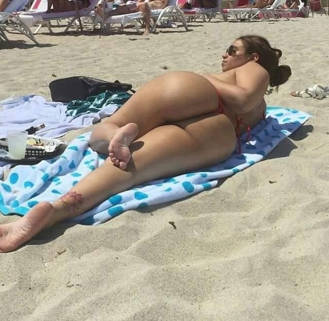 ass and sand