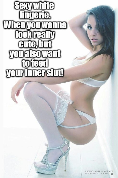 White lingerie