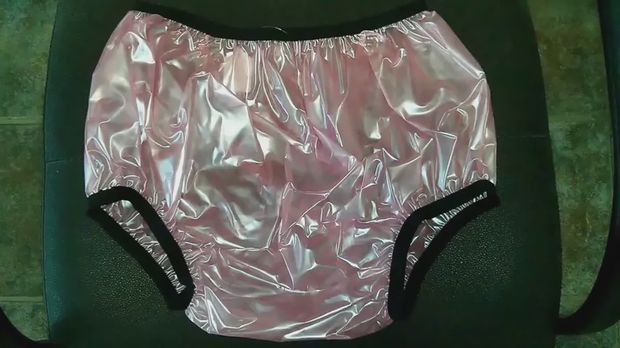 pearl-pink smooth pvc panty from rearz.ca