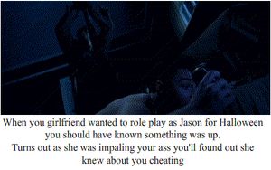 halloween pegging caption