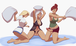 Futa Romp Pillow Fight Edition