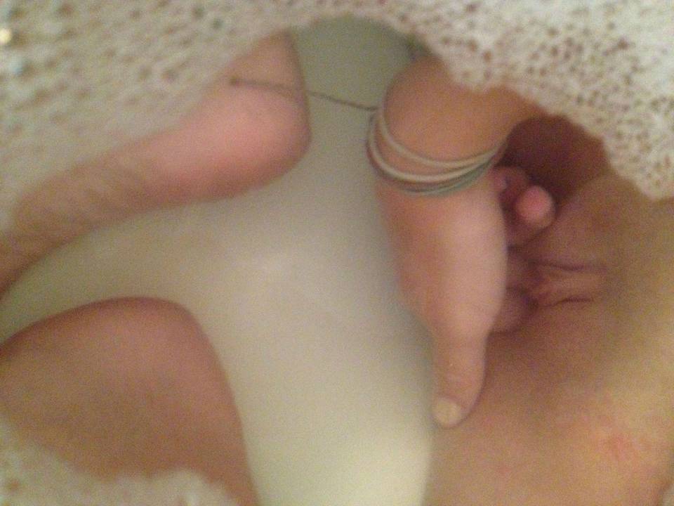 underwater!