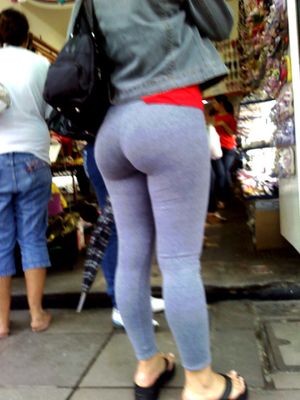 Big Butt Teen In Spandex